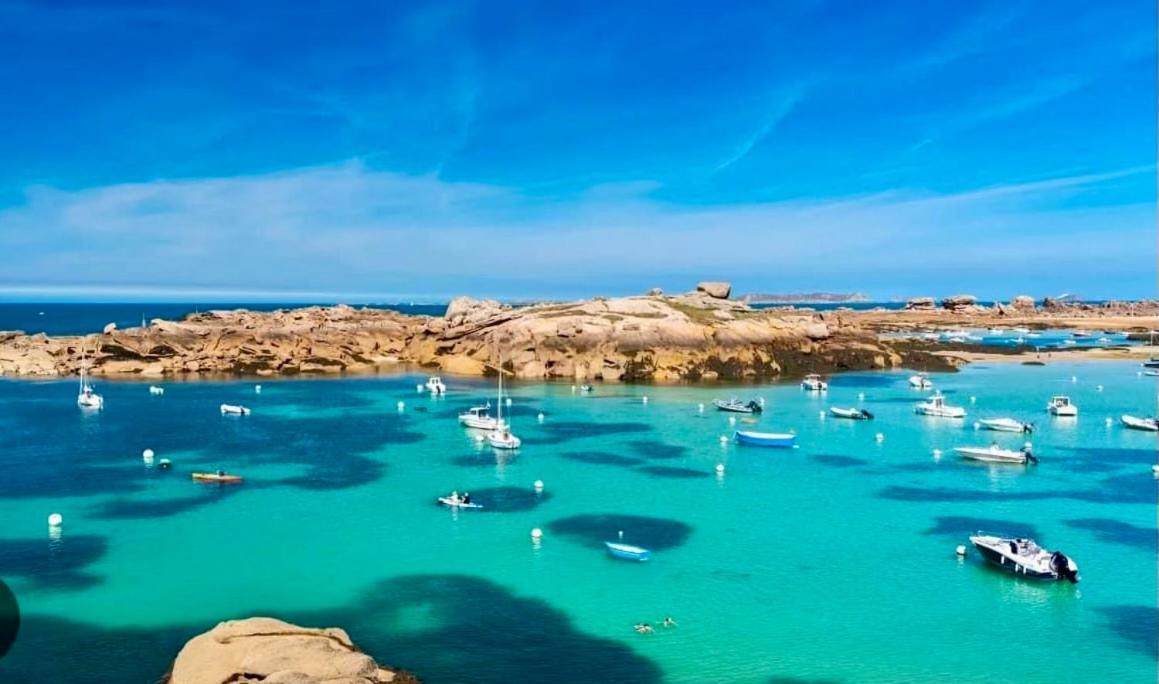 Le Macareux Appartement Perros-Guirec Buitenkant foto