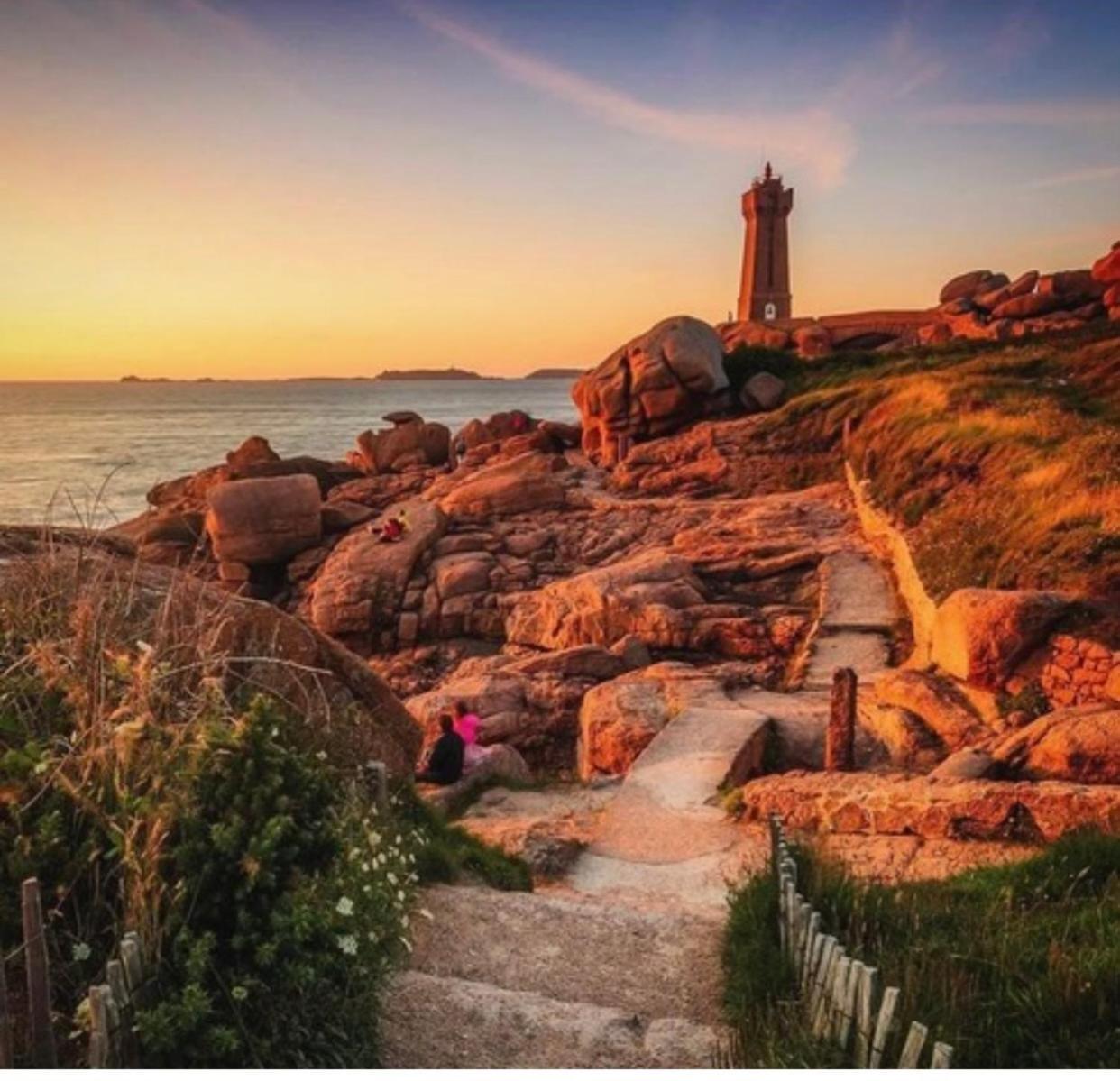 Le Macareux Appartement Perros-Guirec Buitenkant foto
